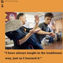 Sifu Elmond Leung Senior Wing Tsun Instructor in the Wing Chun Illustrated Magazine #2